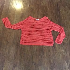 Crochet sweater